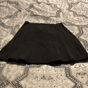 Size medium knit material school girl skirt